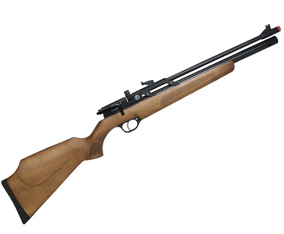 Carabina de Pressão PCP Rossi Dione VR madeira 5,5mm - Rossi + Desengripante / Anticorrosivo + Kit de Limpeza + Alvos + Kit Fluidos + Mochila Tática FXR