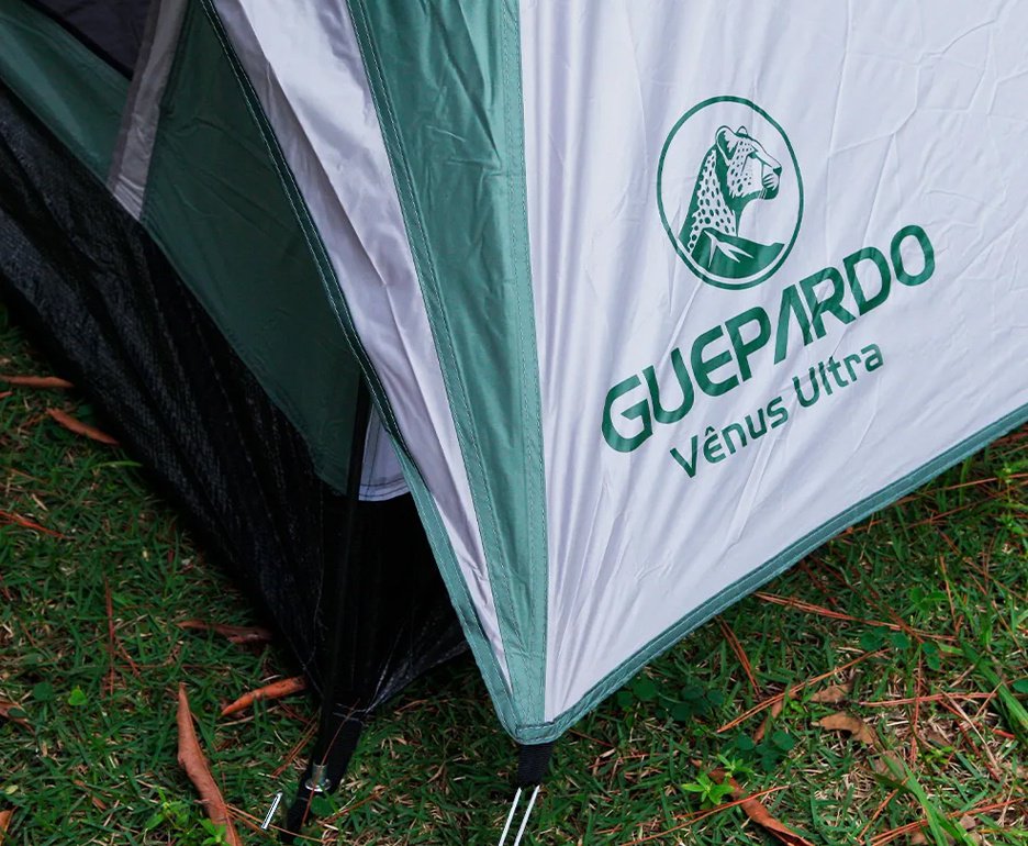 Barraca Guepardo News Vênus Ultra PRO 3 Pessoas 2500mm Coluna D' Água - Verde