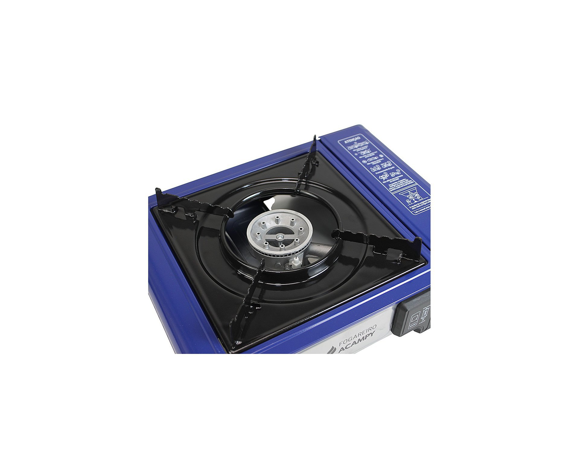 Fogareiro Portatil Leão para Cartucho de Gas com Maleta