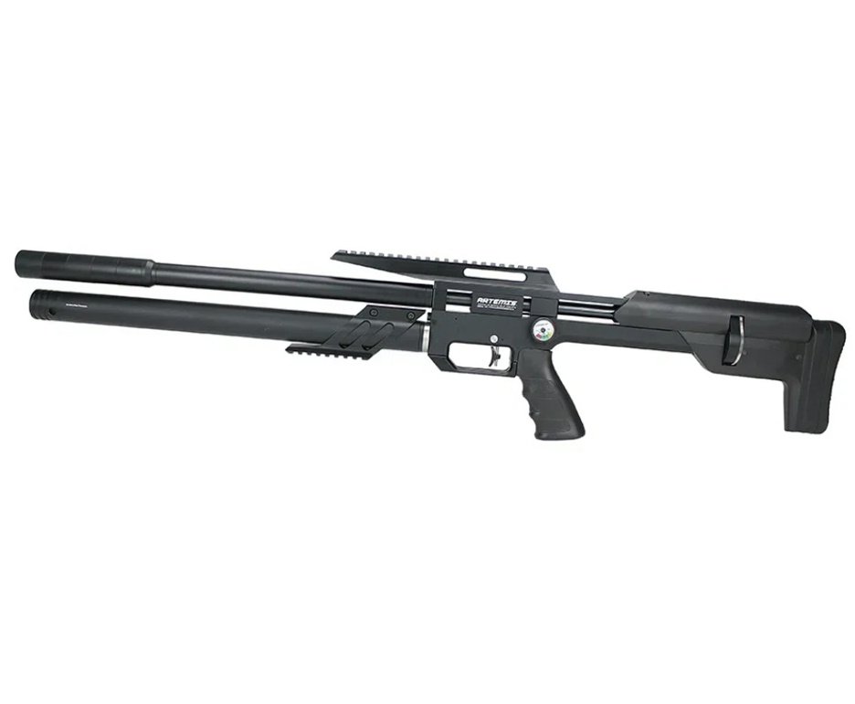 Carabina PCP Artemis M60 Bull Pup 5.5 Slayer Black 20 Tiros - FXR Artemis + Bomba + Luneta 4-16x50 + Kit de Limpeza + Desengripante + Kit fluidos + Chumbos + Alvos + Capa