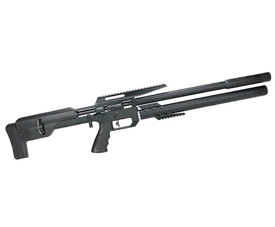 Carabina PCP Artemis M60 Bull Pup 5.5 Slayer Black 20 Tiros - FXR Artemis + Bomba + Luneta 4-16x50 + Kit de Limpeza + Desengripante + Kit fluidos + Chumbos + Alvos + Capa