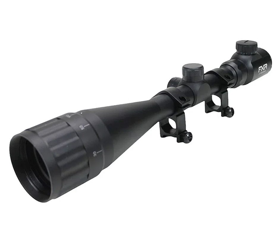 Carabina PCP Artemis M60 Bull Pup 5.5 Slayer Black 20 Tiros - FXR Artemis + Bomba + Luneta 4-16x50 + Kit de Limpeza + Desengripante + Kit fluidos + Chumbos + Alvos + Capa