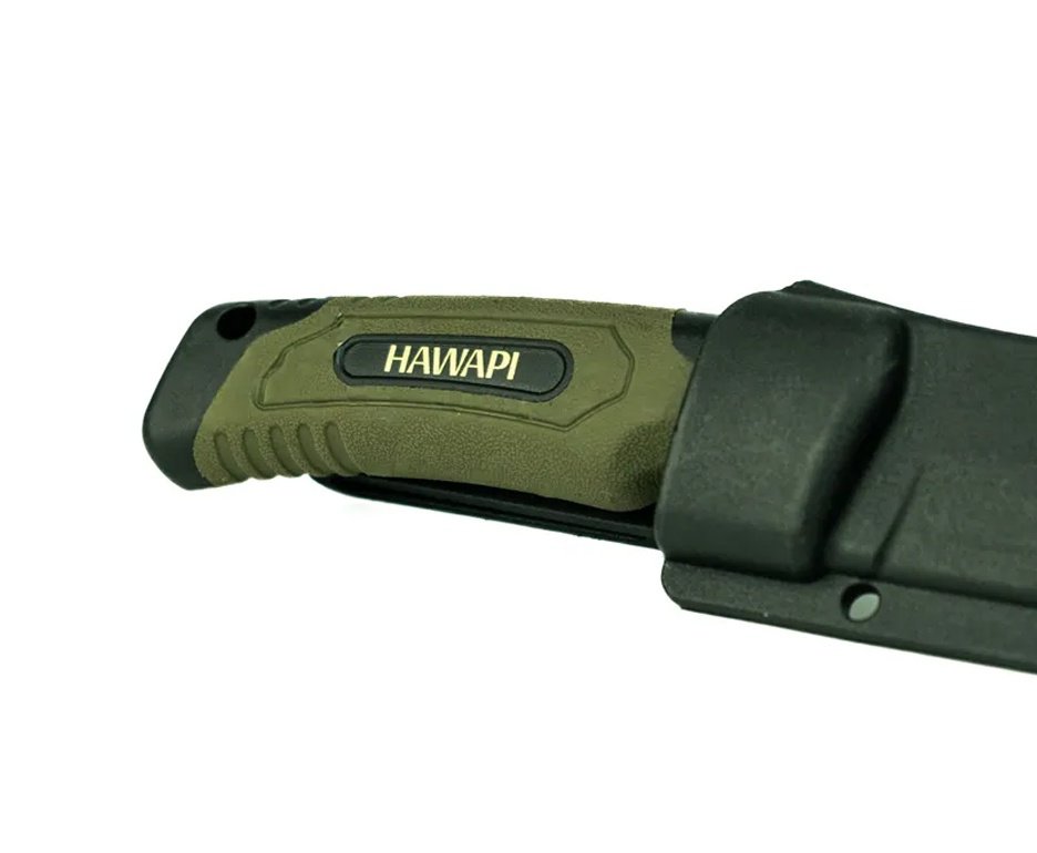 Faca Kurá Hawapi com Bainha – Verde