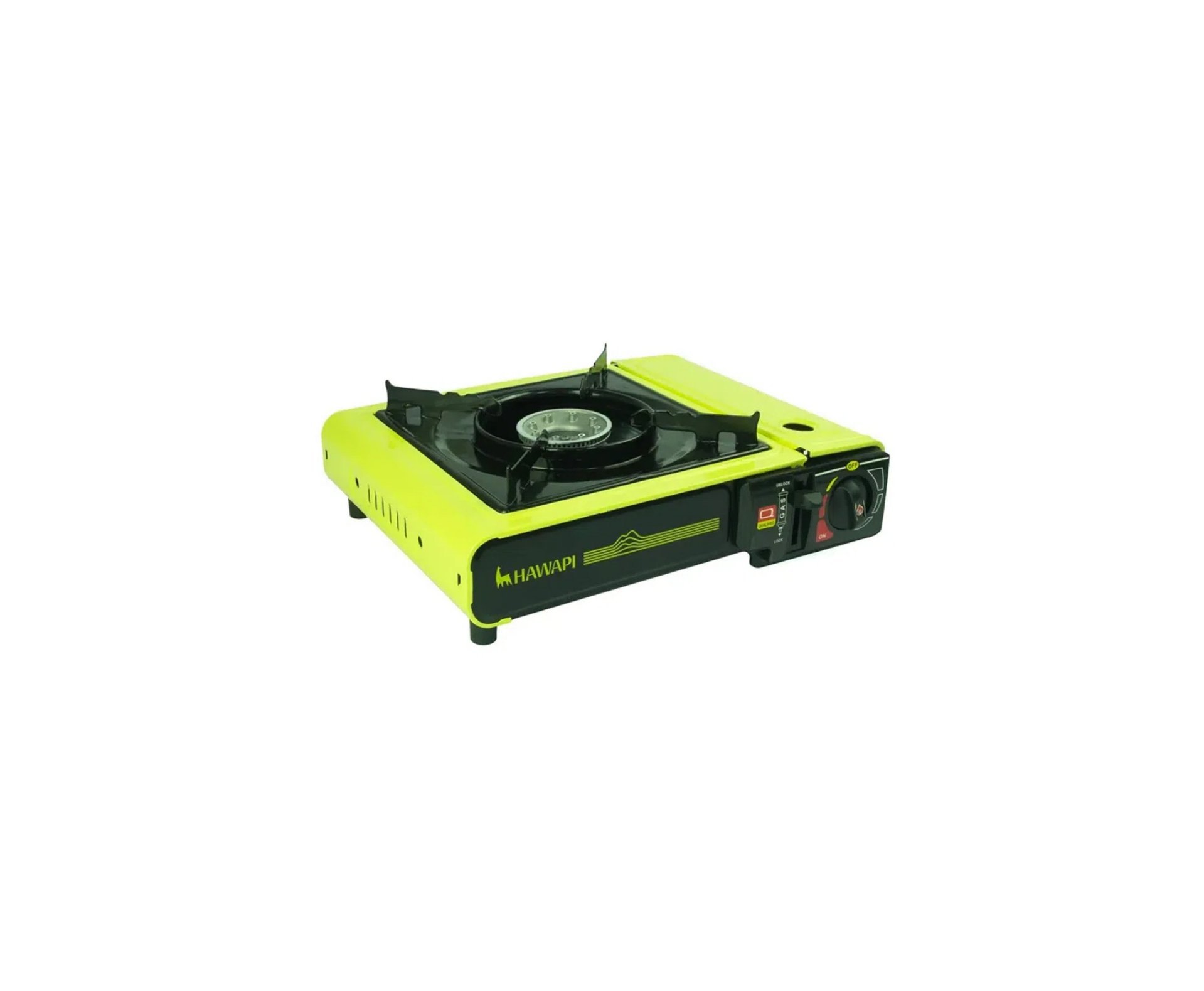 Fogareiro de Mesa Hawapi 3200WF - Verde Limão + Refil Gas
