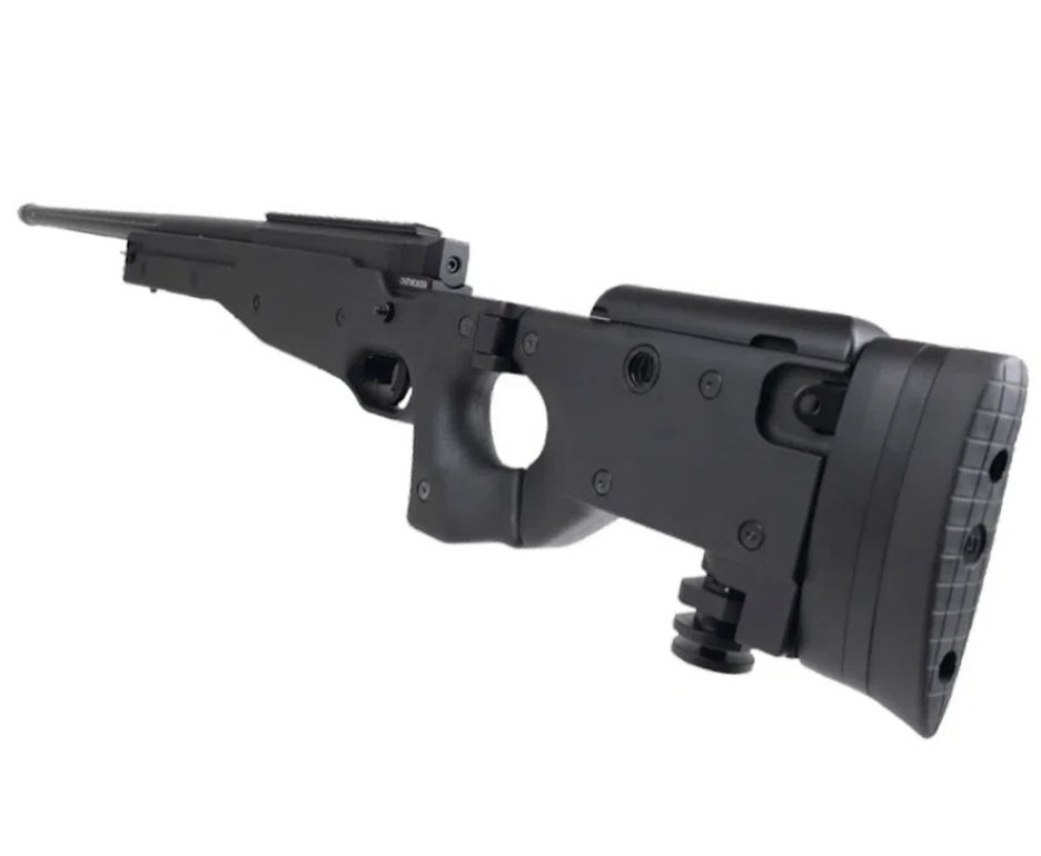 Rifle de Airsoft Sniper Cyma L96 CM706 Full Metal Mola 6mm + BBS + Capa + Alvos