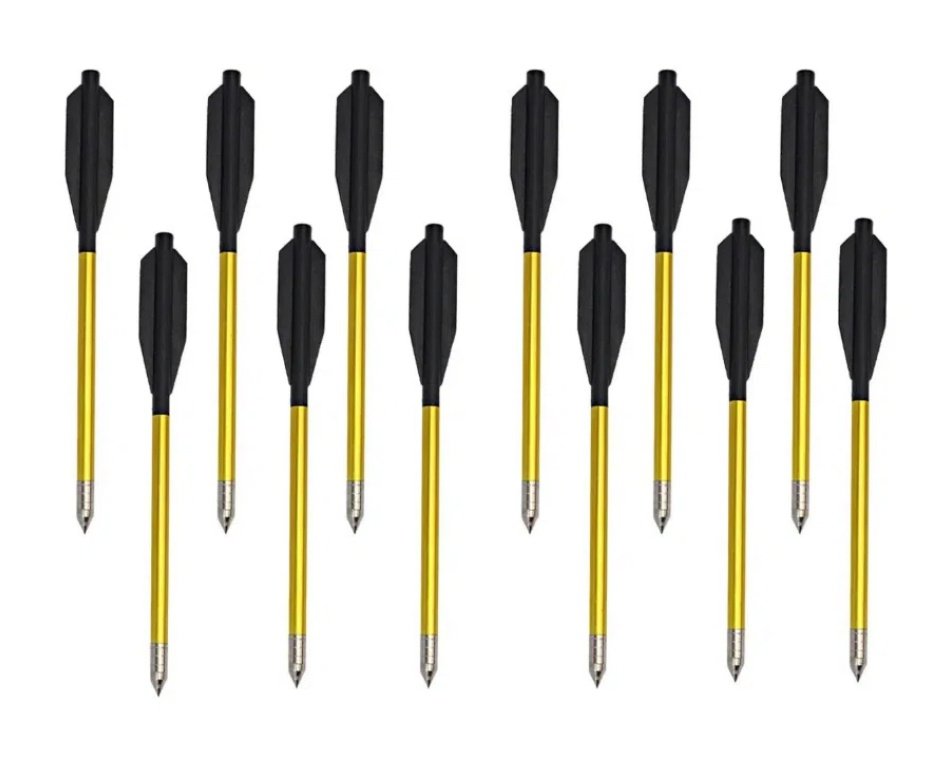 Balestra Besta MK-TCS3-BK 80 Libras com carregador 7 setas - Man Kung + Alvos + Red Dot + Kit Setas