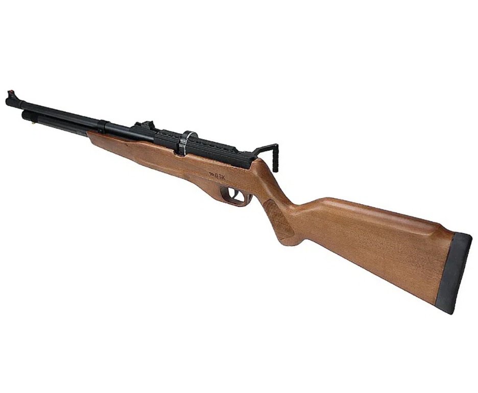 Carabina de Pressão PCP G850M Madeira Cal 5,5mm Nova Vista QGK + Desengripante / Anticorrosivo + Óculos de Proteção + Kit Limpeza