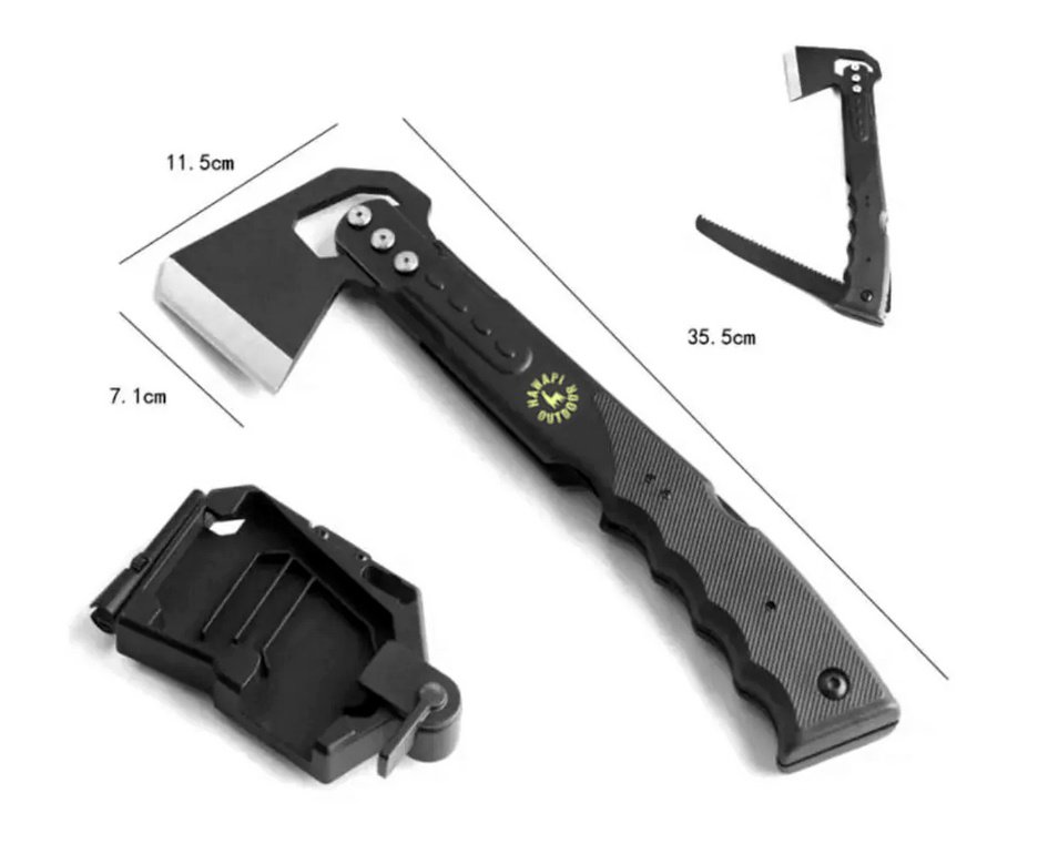 Machado Hawapi 3 em 1 Com Serra e Pederneira