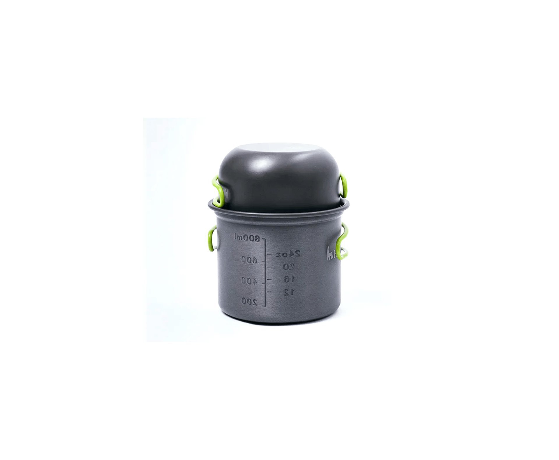 Conjunto de Panelas com 2 Peças Verde Limão Hawapi