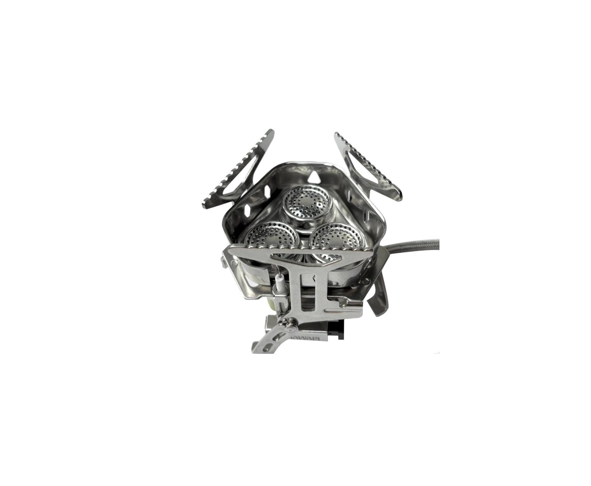 O Fogareiro Hawapi 6800W de média potência com mangueira de aço