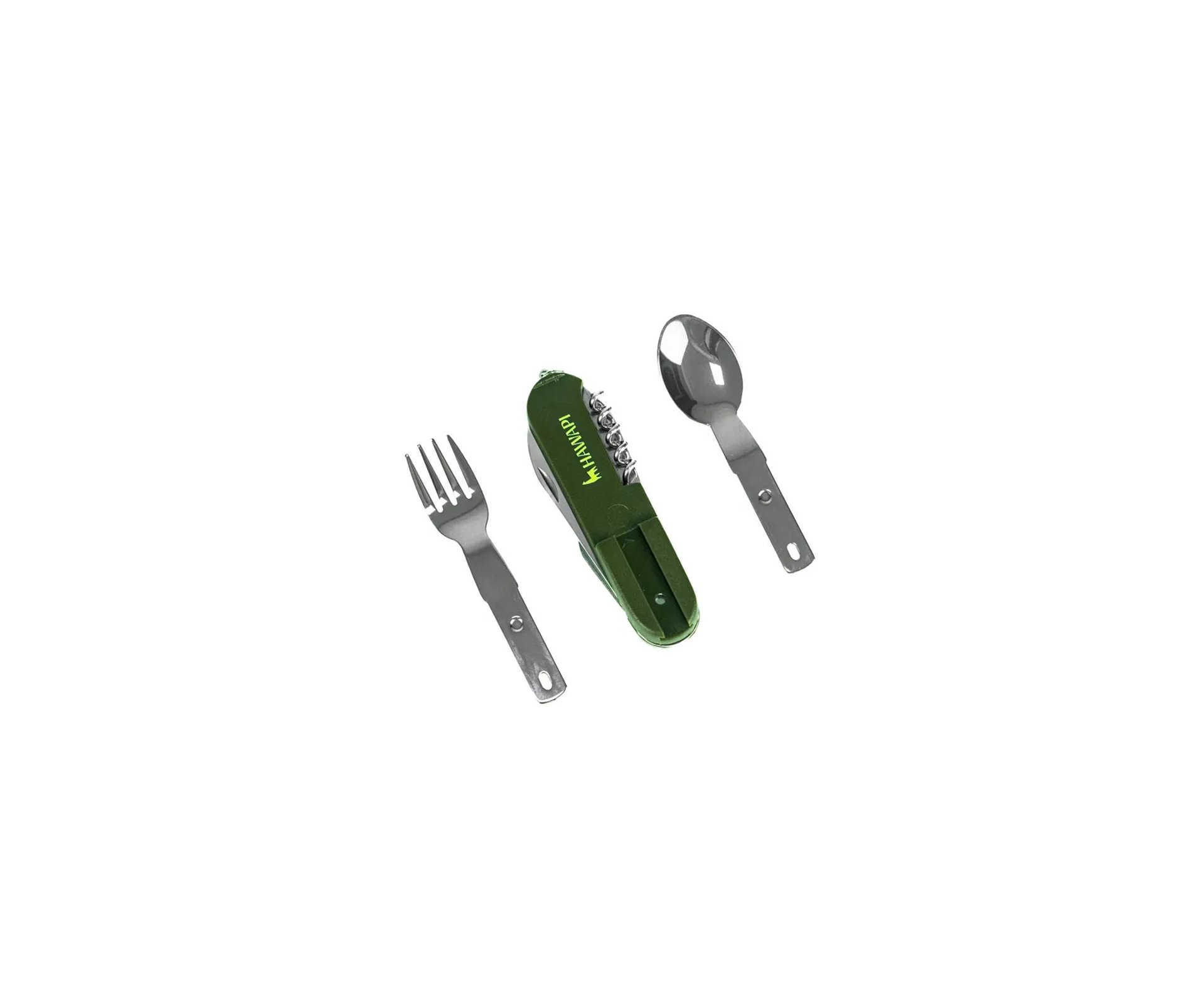 Conjunto de Talheres Hawapi 8 em 1 – Verde