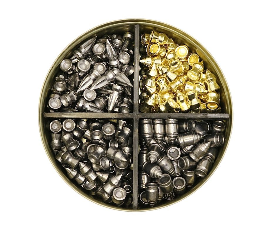 Chumbinho Harpex Combo Pontiagudos - Aquiles, Fênix Gold, Zeus, Athenas 5.5mm (.22) - 200un