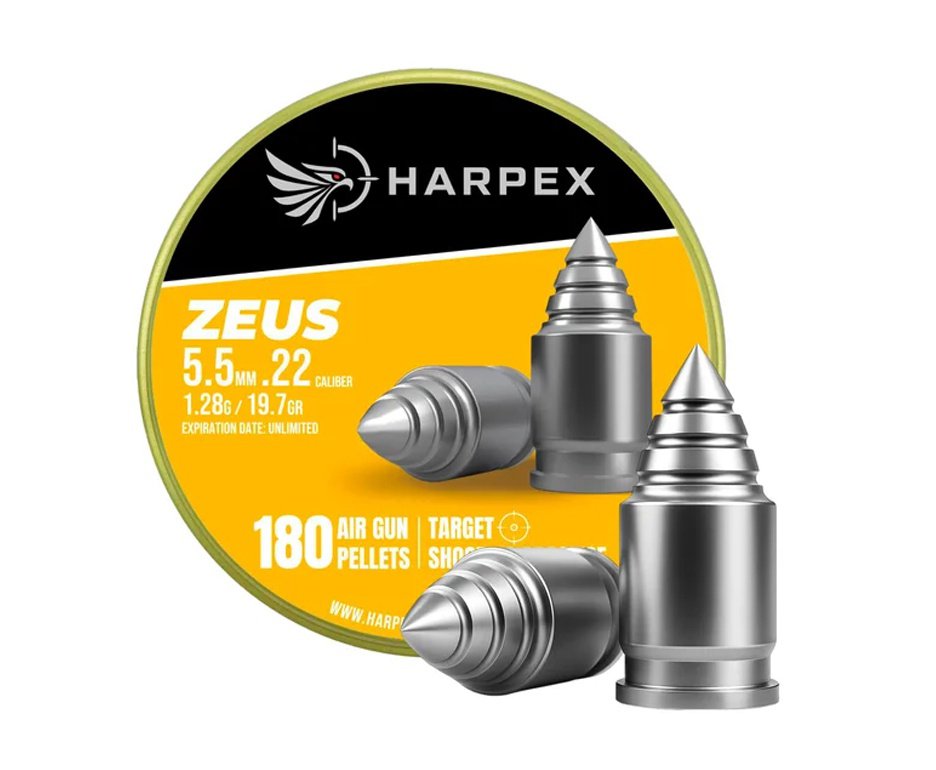 Chumbinho Harpex Zeus 5,5 mm 180 pcs/pot