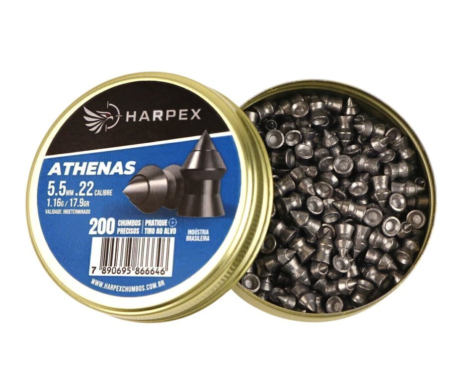 Chumbinho Harpex Athenas 5,5 mm 200 pcs/pot