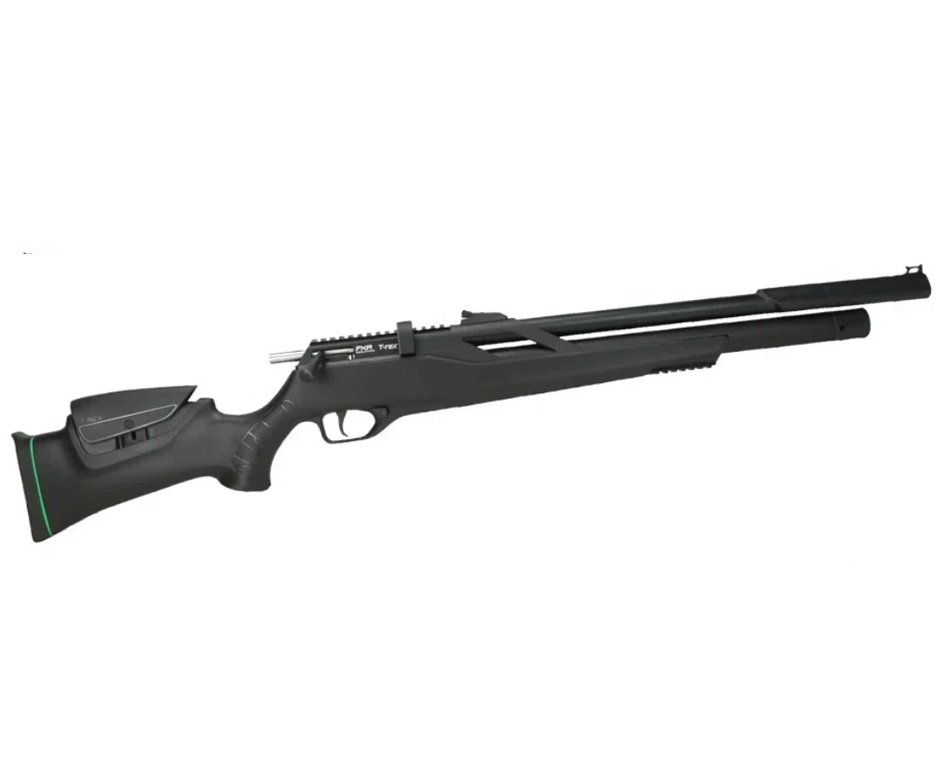 Carabina de Pressão PCP Artemis T-REX Montecarlo 5.5mm com Válvula Reguladora - FXR + Bomba + Alvos + Capa + Desengripante/Anticorrosivo + Chumbos