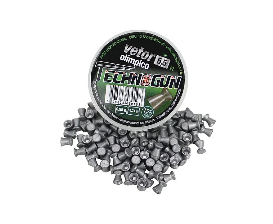 Carabina de Pressão PCP Artemis T-REX Montecarlo 5.5mm com Válvula Reguladora - FXR + Bomba + Alvos + Capa + Desengripante/Anticorrosivo + Chumbos