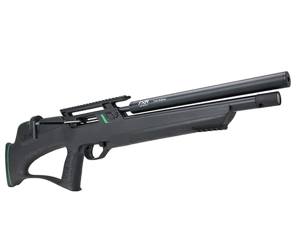 Carabina de Pressão PCP Artemis T-REX Bullpup 4,5mm com Válvula Reguladora - Fixxar + Bomba + Alvos + Capa + Luneta 4x32 + Chumbo