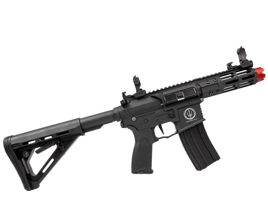 Rifle De Airsoft Pdw Rossi Ar15 Neptune 6mm Keymod 5,5" Com Gatilho Et