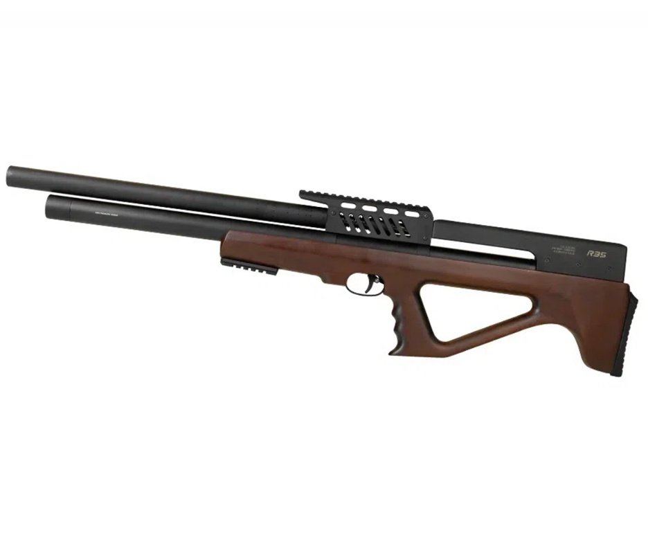 Carabina de Pressão PCP R35 Bullpup Madeira 6,35mm - Rossi + Case FXR