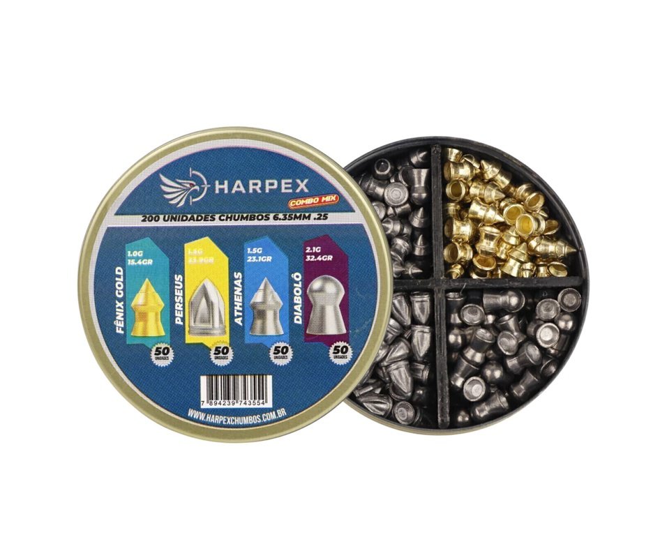 Chumbinho Harpex Combo Mix - Fenix Gold, Perseus, Athenas, Diabolo