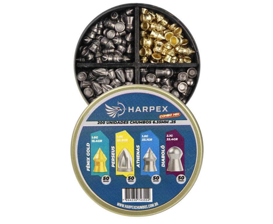 Chumbinho Harpex Combo Mix - Fenix Gold, Perseus, Athenas, Diabolo
