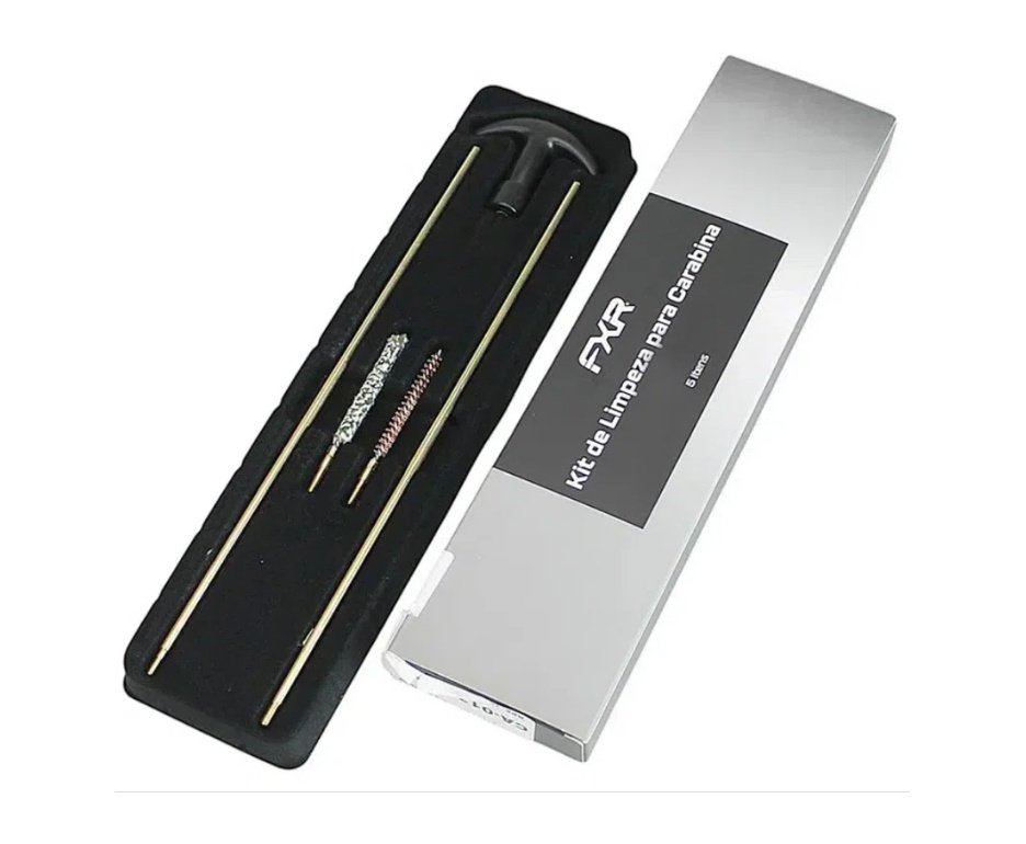 Carabina de Pressão PCP Hatsan Vectis 6.35mm Lever Action - Rossi + Luneta 6-24x50  + Alvos + Chumbo + Case FXR + Kit de Limpeza + Desengripante / Anticorrosivo