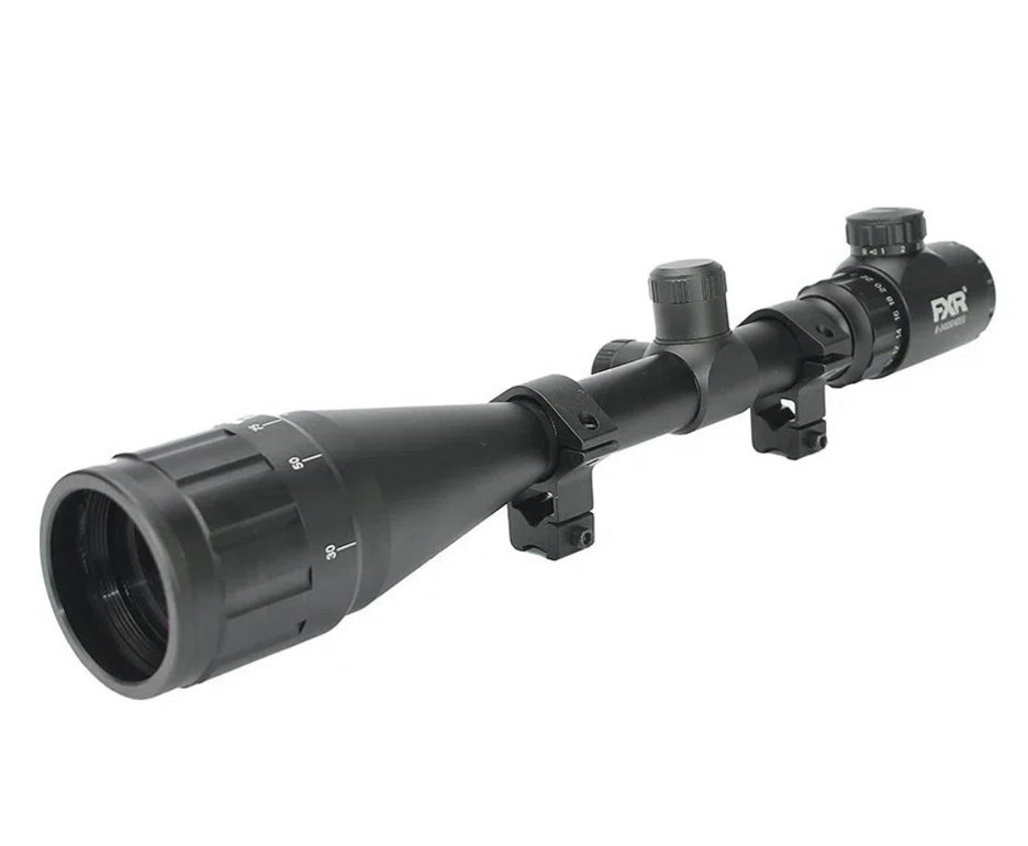 Carabina de Pressão PCP Hatsan Vectis 6.35mm Lever Action - Rossi + Luneta 6-24x50 + Case FXR + Bomba