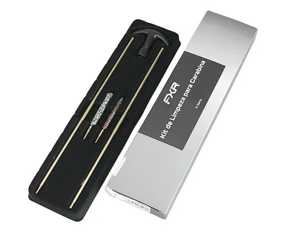 Carabina de Pressão R1000 6,35mm Gás Ram - Rossi + Capa + Chumbo + Alvos + Bipé + Desengripante / Anticorrosivo + Kit Limpeza