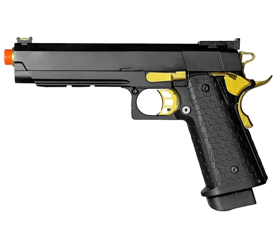 Pistola de Airsoft GBB 1911 Hi-Capa Double Bell 79A 6mm - FXR Armas