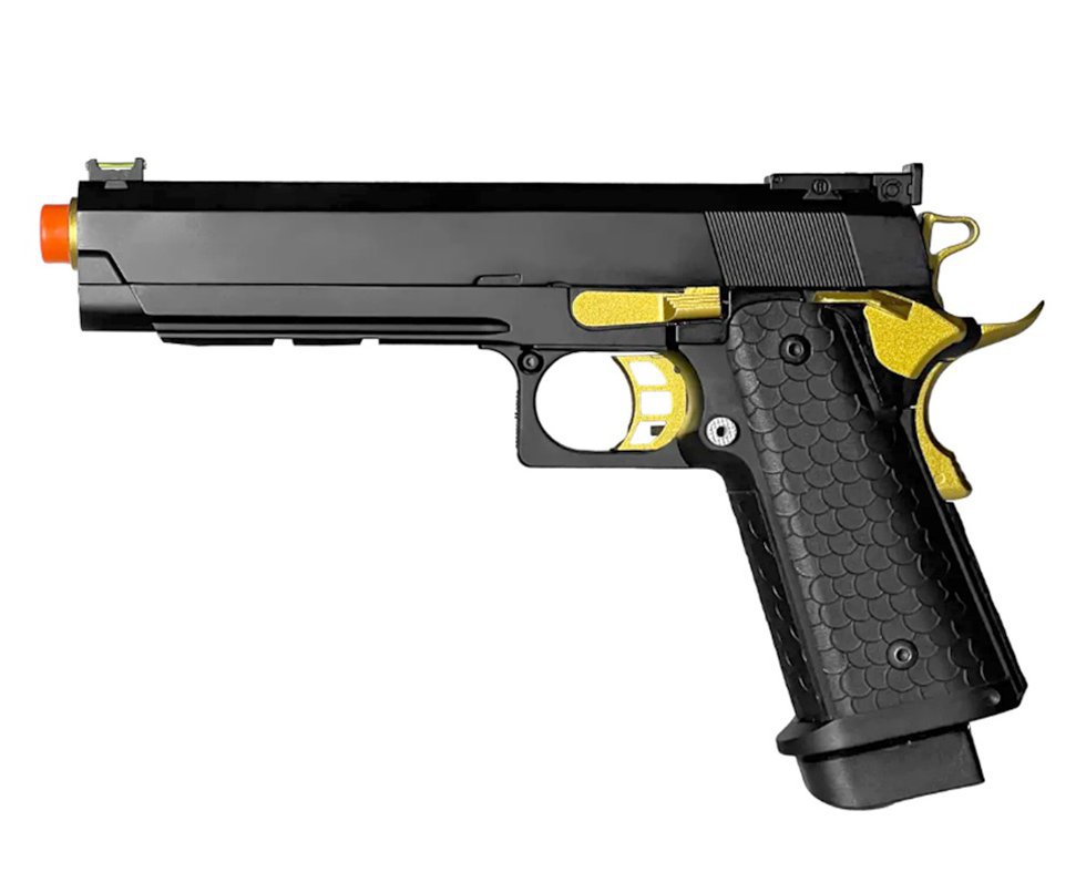 Pistola de Airsoft GBB 1911 Hi-Capa Double Bell 79A 6mm - FXR Armas