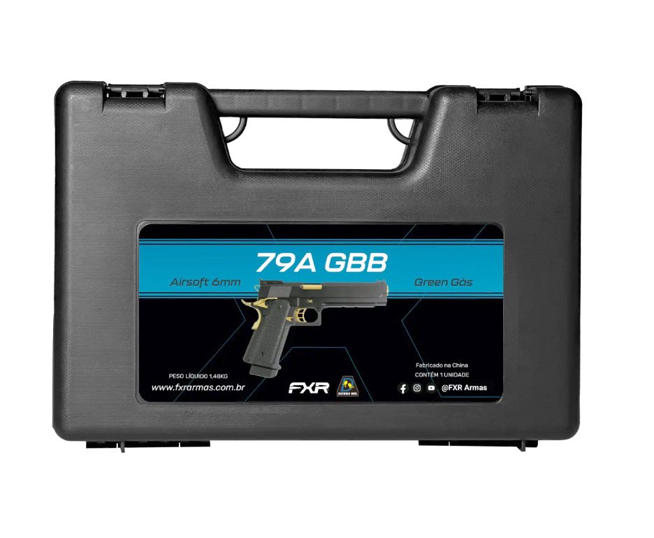 Artefato de Airsoft Green Gas FXR/DB 79A GBB 517