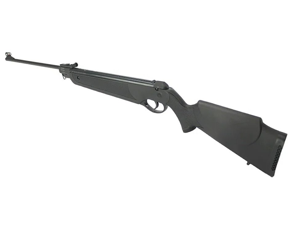 Carabina de Pressão Dione 4G 5,5mm Gas Ram 55kg Instalado - Rossi + Capa + Luneta 4x20 + Chumbo