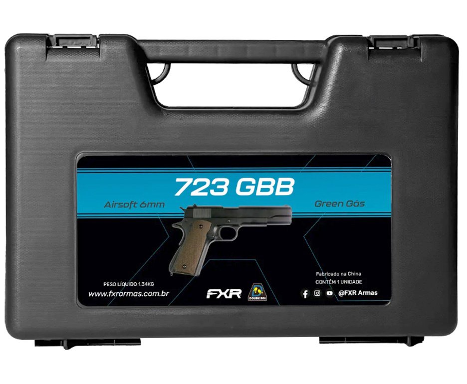 Artefato de Airsoft Green Gas FXR/DB 723 GBB 514