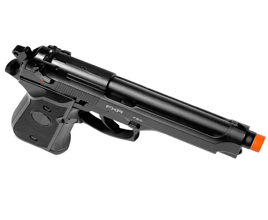 Pistola de Airsoft GBB M92 Blowback Double Bell 726 6mm - FXR Armas