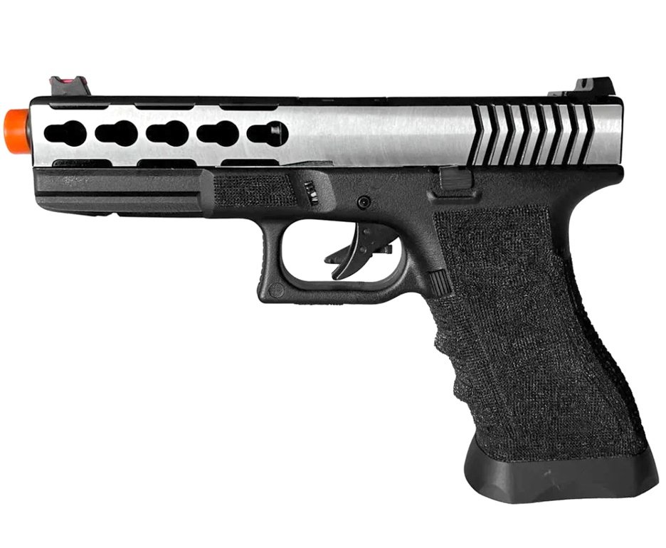 Pistola de Airsoft GBB Double Bell 17/74L 6mm - FXR Arms