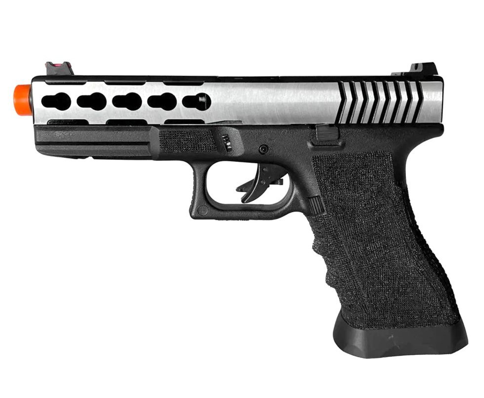 Pistola de Airsoft Green Gas FXR/DB 74L GBB 523