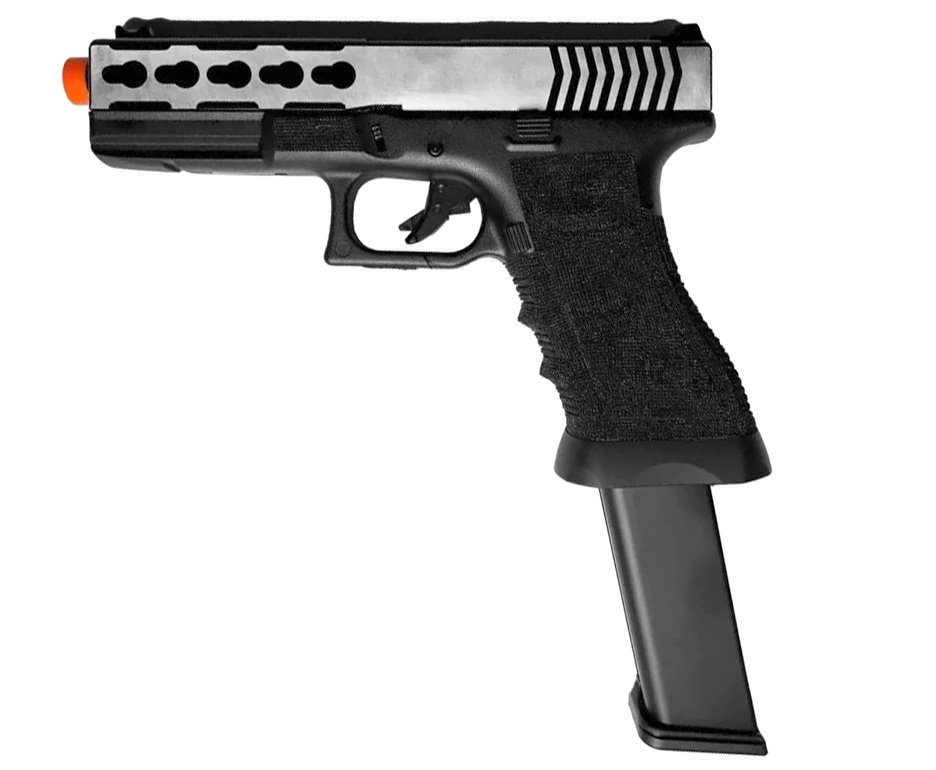 Pistola de Airsoft Green Gas FXR/DB 74L GBB 523