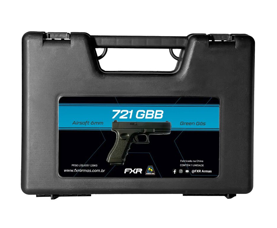 Artefato de Airsoft Green Gas FXR/DB 721 GBB 513