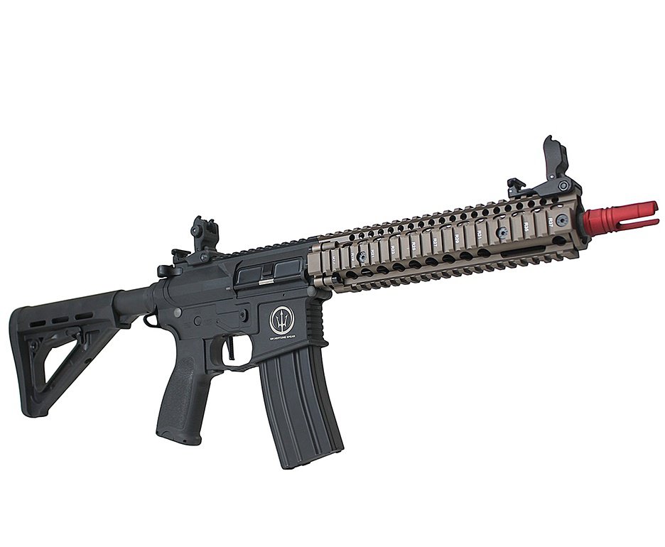 Rifle de Airsoft AEG AR15 Neptune 9" Marsoc 6mm com Gatilho ET