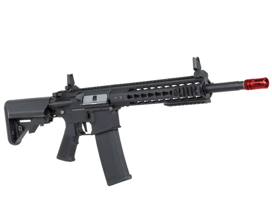 Rifle de Airsoft AEG SA-F02 Black FLEX HAL ETU Gen 2 - Specna Arms + Capa + BBS + Alvos + Red Dot + Óleo + Laser