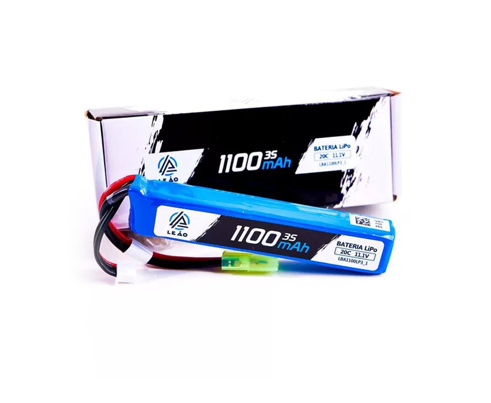 Bateria Lipo Ultra 11.1V/3S(1pack) 1100mAH 20C/40C - combo Gen2