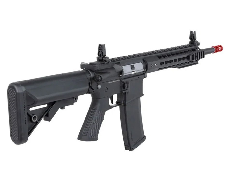 Rifle de Airsoft AEG SA-F02 Black FLEX HAL ETU Gen 2 - Specna Arms + Capa + BBS + Alvos