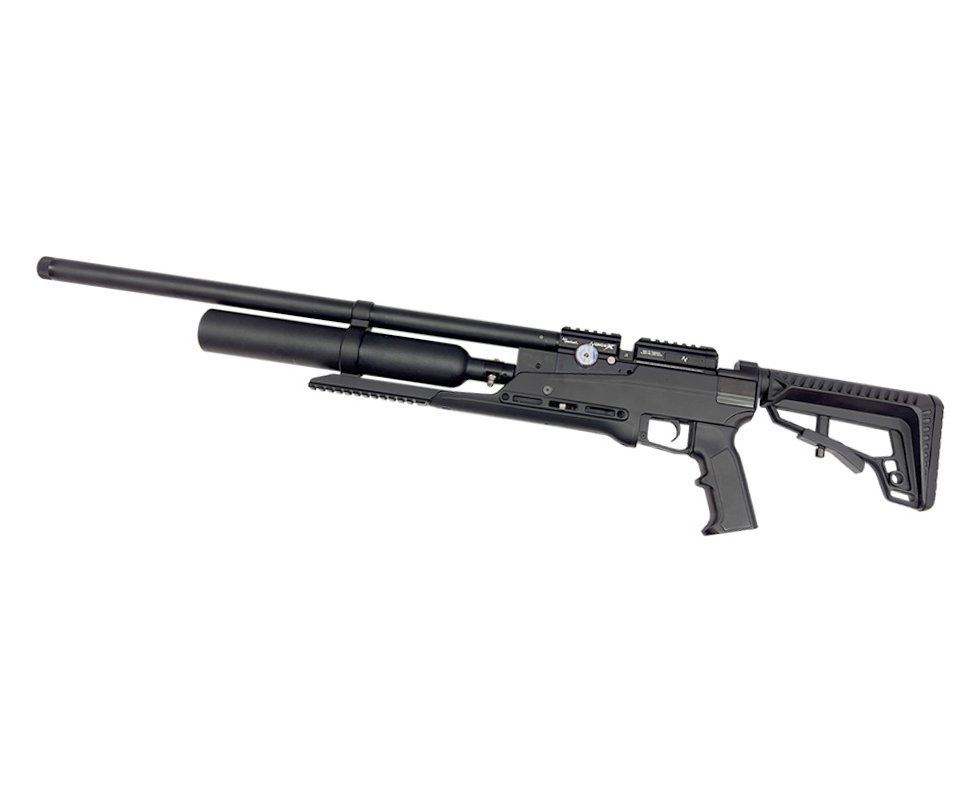 Carabina PCP Nova Vista Avenge-X X1 BT 5,5mm Preta 360cc - Nova vista