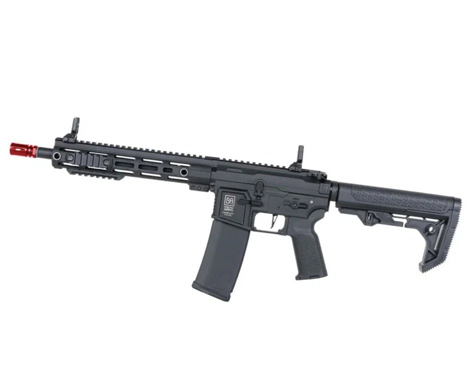 Rifle de Airsoft SA-F05 Black FLEX HAL ETU Gen 2 - Specna Arms + Capa + BBS + Alvos + Red Dot + Óleo + Laser + Desengripante / Anticorrosivo + Kit Fluidos