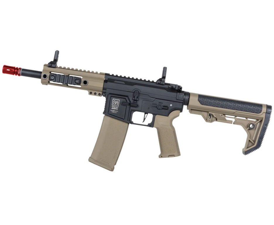 Rifle de Airsoft AEG SA-F04 Half Tan FLEX HAL ETU Gen 2 - Specna Arms + Capa + BBS + Alvos