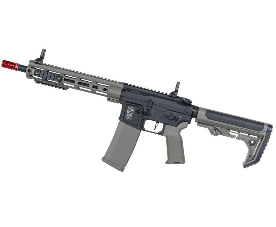 Rifle de Airsoft AEG SA-F08 Olive FLEX HAL ETU Gen 2 - Specna Arms + Capa + BBS + Alvos + Red Dot + Óleo + Laser + Kit de Limpeza
