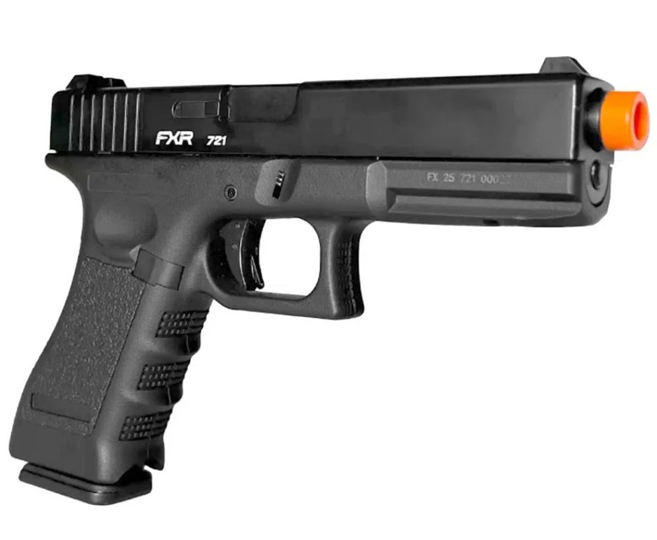 Pistola de Airsoft GBB Glock G17 Blowback Double Bell 17/721 6mm - FXR Armas + GBB + BBS + Alvos