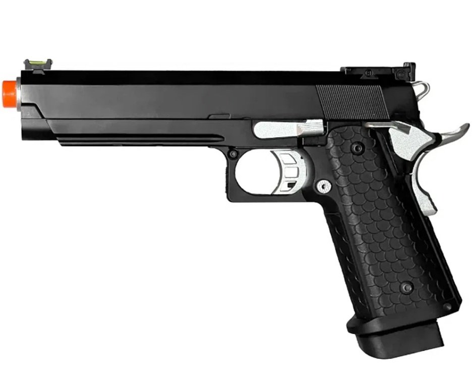 Pistola de Airsoft GBB 1911 Hi-Capa Custom Double Bell 79B 6mm - FXR Armas + GBB + BBS + Alvos