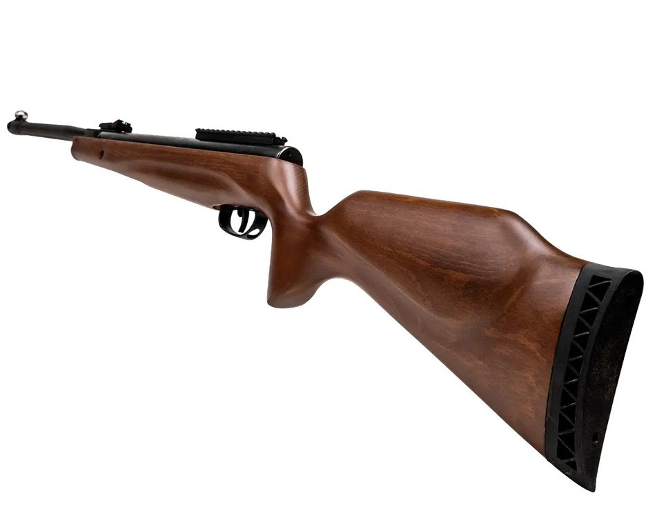 Carabina de Pressão Beeman Viper Extreme Madeira 6.35mm Gás Ram Nitro 80kg - Rossi + Capa + Chumbo + Alvos + Kit de Limpeza