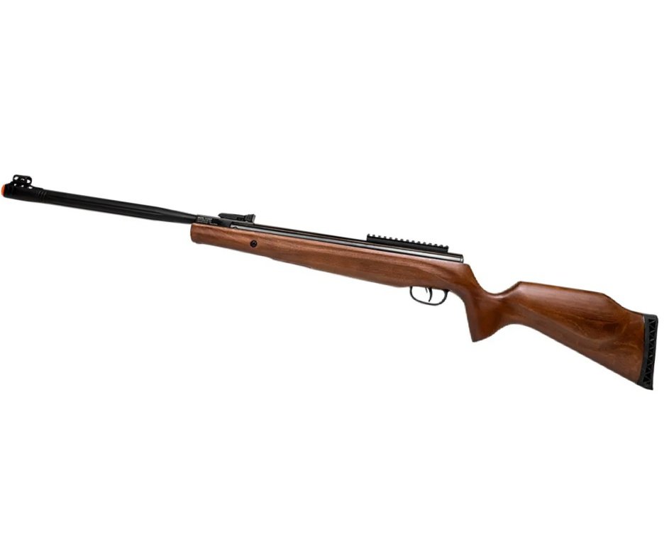 Carabina de Pressão Beeman Viper Extreme Madeira 6.35mm Gás Ram Nitro 80kg - Rossi + Capa + Chumbo + Alvos + Kit de Limpeza